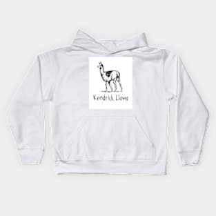 Kendrick Llama Kids Hoodie